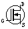 N-channel MOSFET symbol
